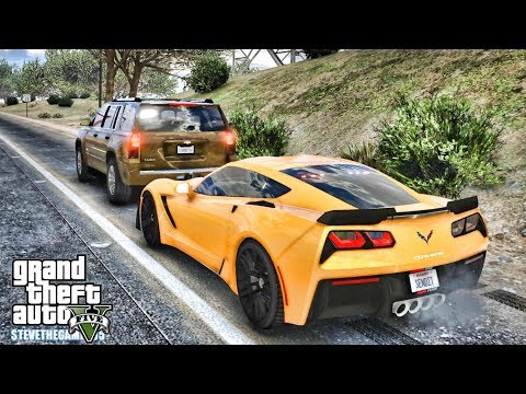 GTA 5 MODS LSPDFR 0.4 - NOT SO LEGIT CORVETTE HIGHWAY PATROL!!! (GTA 5 REAL LIFE PC MOD)
