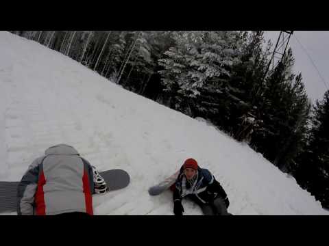 Видео: Видео горнолыжного курорта Пильная, Гора в Свердловская область