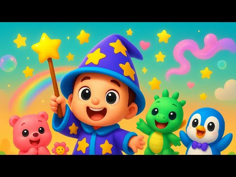 Zauberstab-Song & Magische Freunde 🎶✨ | Musikvideo für Kinder by BrightTales