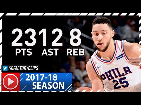 Ben Simmons Full Highlights vs Warriors (2017.11.18) - 23 Pts, 12 Ast, 8 Reb