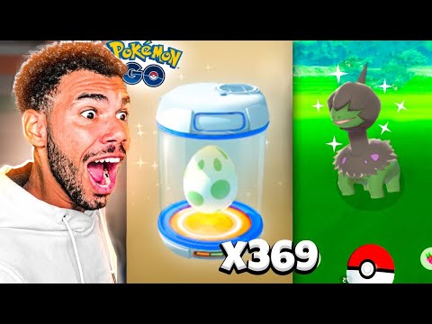 QUANTOS DEINOS EM 369 OVOS CHOCADOS - POKEMON GO | Cris |