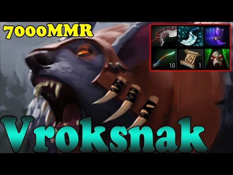 Dota 2 - Vroksnak 7000 MMR Plays Ursa Vol 1 - Ranked Match Gameplay!
