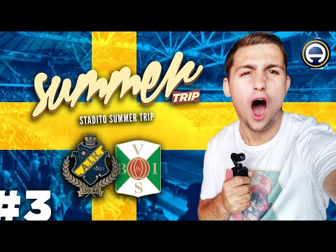 488 jours SANS ALLER AU STADE (ils sont bouillants) | SUMMER TRIP 2021 #3 - AIK Solna-Varbergs