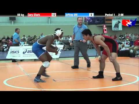 Jason Chamberlain vs. Chris Mecate at 2013 ASICS University Nationals - FS