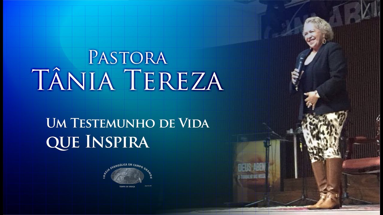 Testemunho - Pra Tânia Tereza - Um testemunho de vida que Inspira - IECG