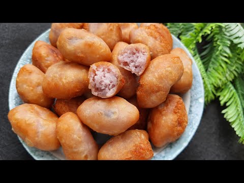 Bánh khoai môn chiên