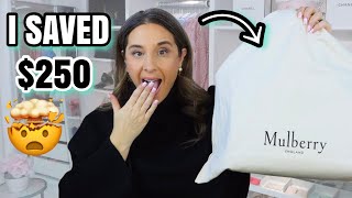 I SAVED $250 ON A MULBERRY BAG!!!I 🤯MULBERRY BAG UNBOXING 💼