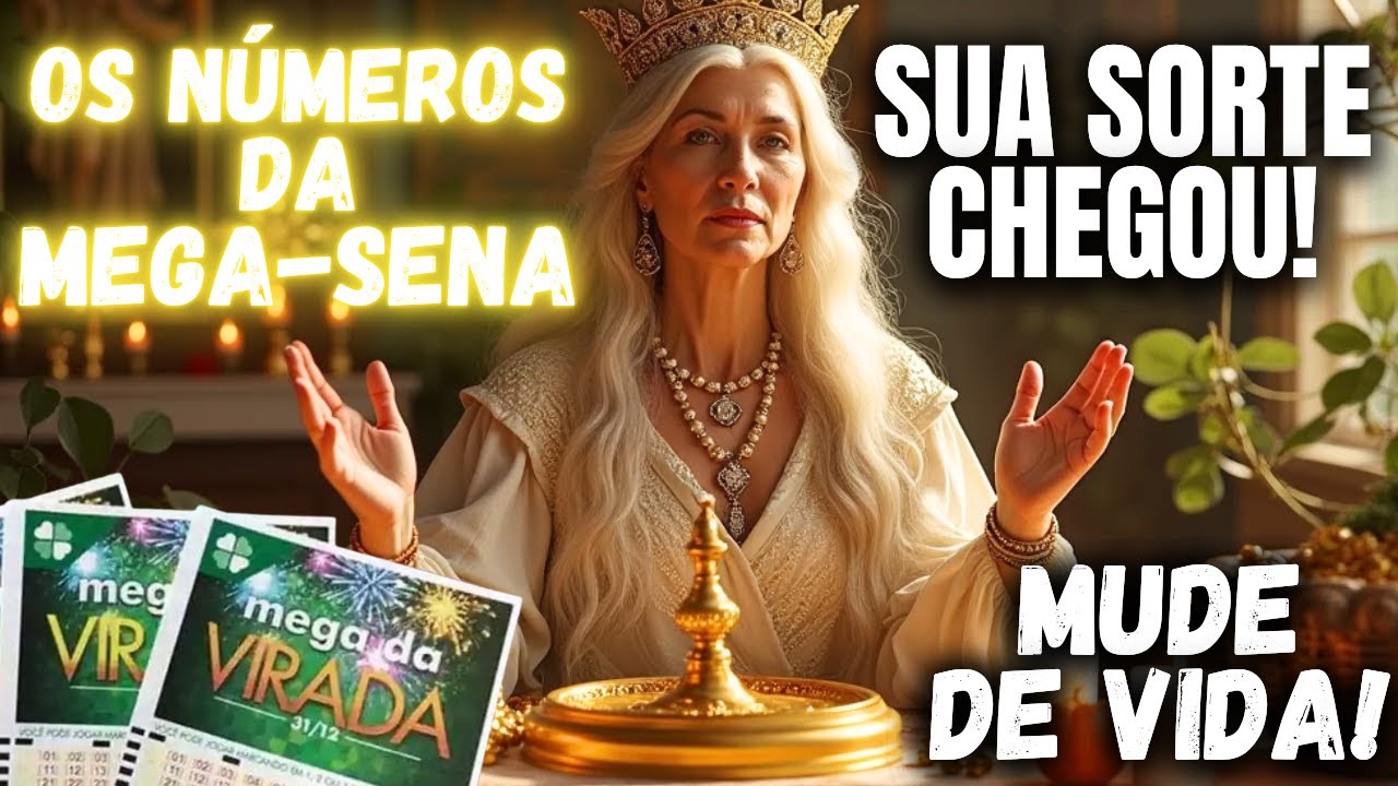 🌟ISSO MUDA TUDO!🍀OS NÚMEROS DA SORTE PARA GANHAR NA MEGA DA VIRADA 2025!🍀 BENÇÃO DOS R$ 600 MILHÕES!