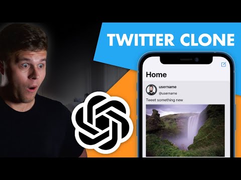 I Made ChatGPT3 Program a Twitter Clone for Me! thumbnail