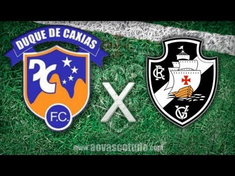 Duque de Caxias 1 x 2 Vasco - Taça Guanabara 2013 - 1º Tempo Completo