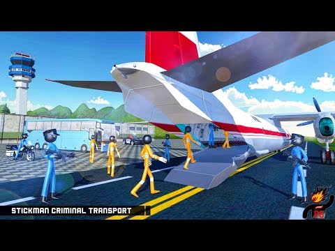 Stickman Criminals Transport Plane (by Gamerz Studio Inc.) / Android Gameplay HD