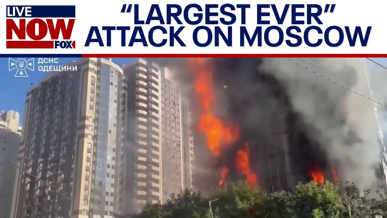 Ukraine fires drones at Russia in ‘largest ever’ attack on Moscow