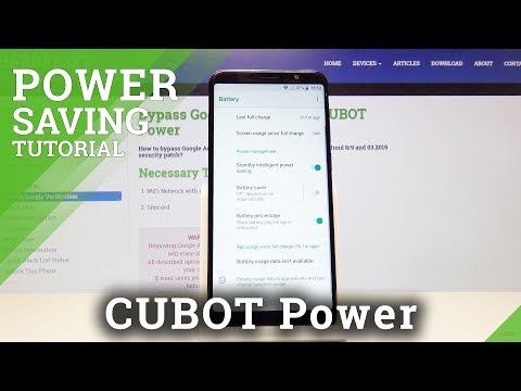How to Enable Power Saving Mode in CUBOT Power - Extend Battery Life