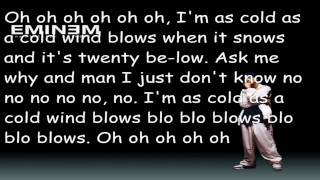 Eminem Cold Wind Blows Lyrics