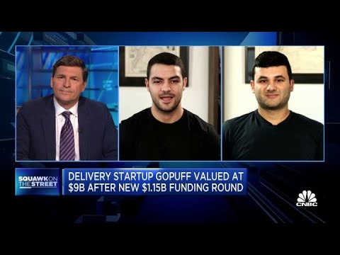 Delivery startup goPuff CEOs on raising $1.5 billion in funding round, at $9 billion valuation