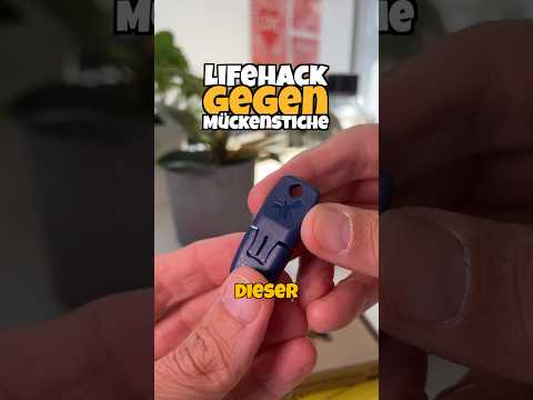 Juckreiz bei Mückenstichen mit Hitze lindern 🔥 #mücken #insekten #stich #mückenstich  #jucken