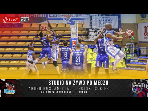Studio na żywo po meczu ARGED BMSLAM Stal - Polski Cukier Toruń