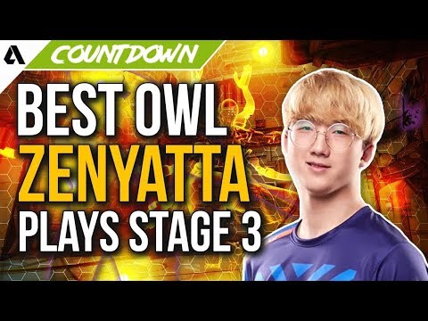 Best Overwatch League Zenyatta Plays - OWL Stage 3
