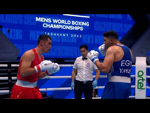 R16 (92+KG) BAYIKEWUZI DANABIEKE (CHN) vs REZK MOSTAFA YOUSRY (EGY) | IBA World Championships 2023