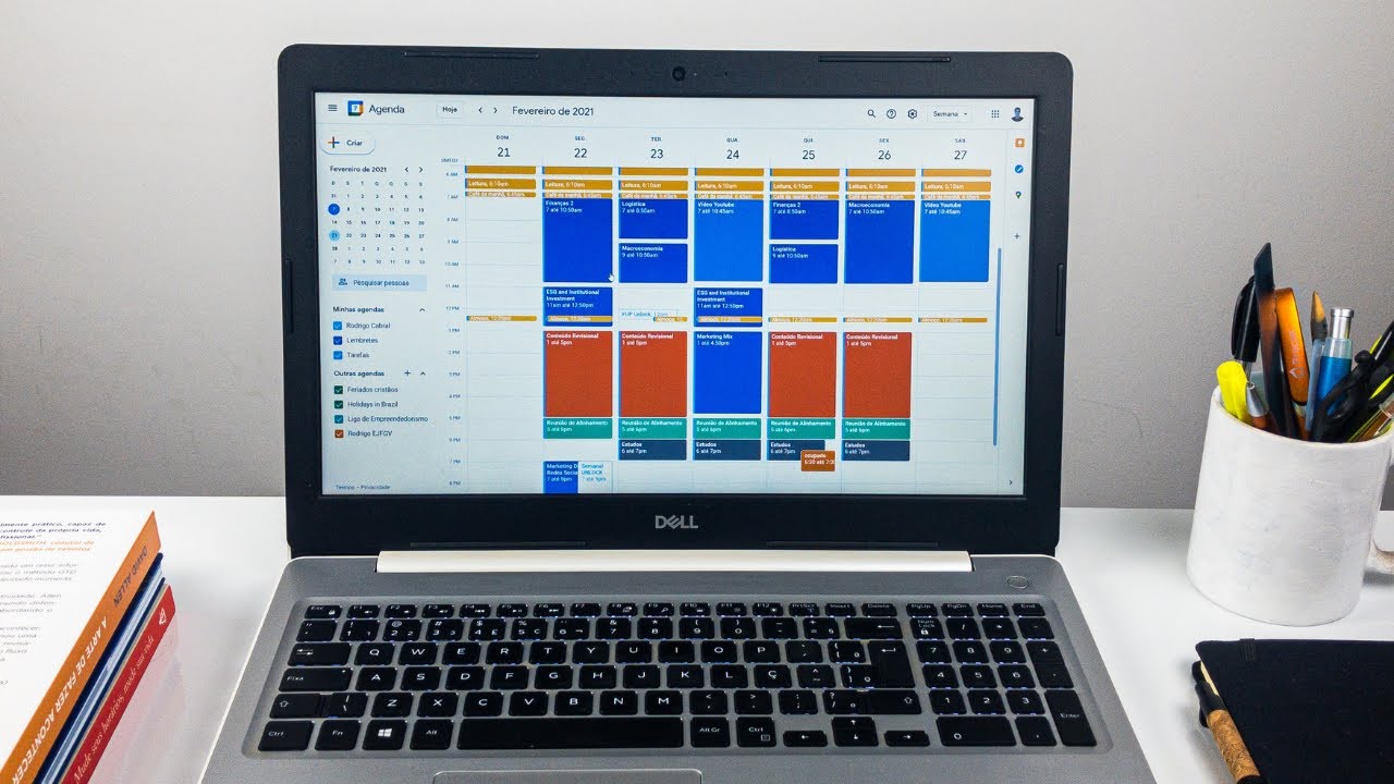 Minha ROTINA DE ORGANIZAÇÃO com o GOOGLE AGENDA (Como usar o Google Agenda)