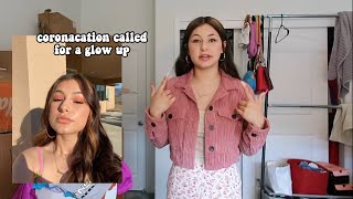 the makeup I usually do for highschool except now for the living room (sophomore) 2020