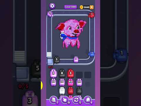 Pixel Flow Tahap 1300 Walkthrough