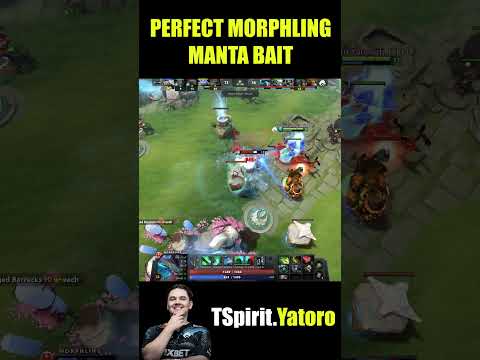 The perfect Manta bait | TSpirit.Yatoro | THIS IS HOW TI10 CHAMP PLAYS MORPHLING | LIMA MAJOR 2023