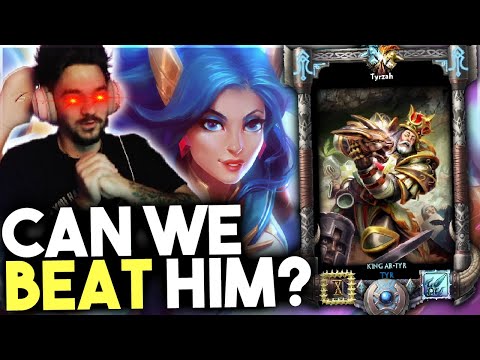 I Got SNIPED by the BIGGEST TYR MAIN IN DUEL! Can We Beat Him? - Grandmasters Duel - Smite