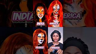 Download lagu Anda Tidak Bisa Berargumen Dengan Harimau 🐯 Transisi Makeup #shorts #tren #viral #harimau mp3