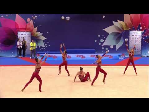 UKRAINE (UKR) - 5 Balls, AA | 37th European Championships 2021 - 45.100