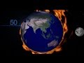 Countdown Timer 1 Min V 457 Fire Earth Timer With Sound Effects HD 4k