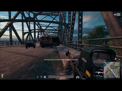 PUBG - Bridge Spray Down