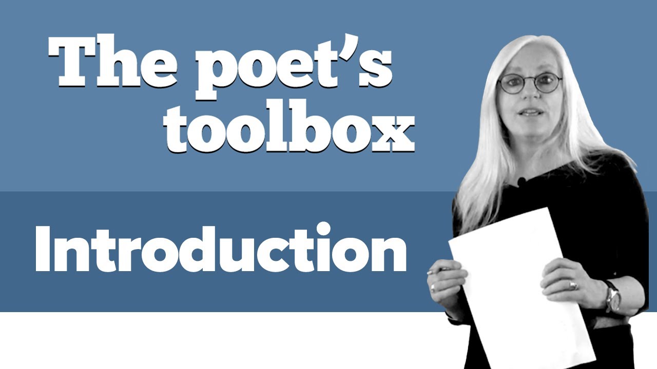 Introducing “The essential Poet's Toolbox for readers and writers” online course