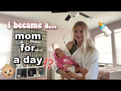 i became a mom for a day... *this was interesting*