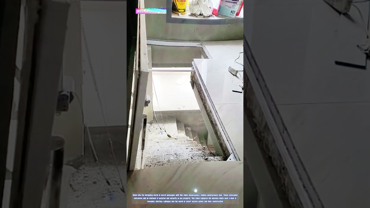 Unveiling the Mystery of Hidden Doors: A Subterranean Entrance