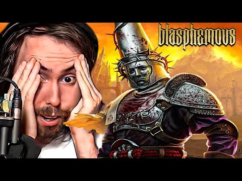 Asmongold Loses His Mind Playing Blasphemous 1 (FULL GAME)