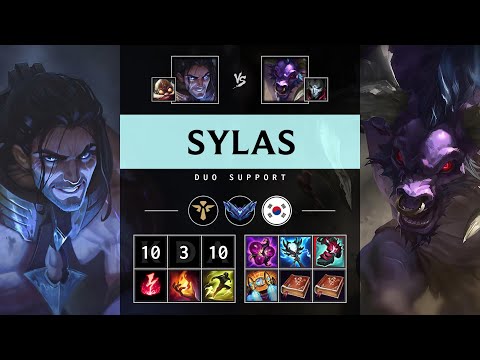 Sylas Support vs Alistar - KR Diamond Patch 25.S1.3
