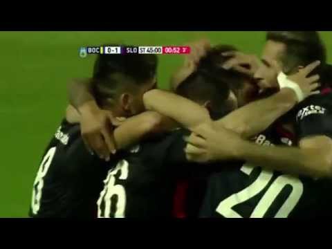 Gol Matos A Boca Juniors (1-0) - Boca Abandona -  Fecha 23 Primera Division 2015