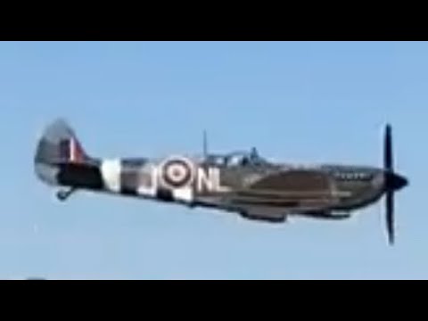 Spitfire Mk XVI at Nut Tree airport Vacaville