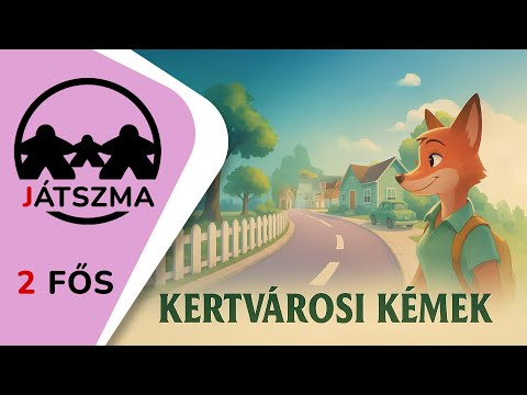 Játék kettesben: KERTVÁROSI KÉMEK - d3meeples