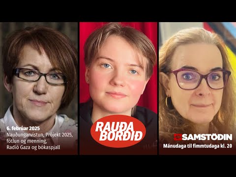 Nauðungarvistun, Prójekt 2025, fötlun og menning, Radíó Gaza og bókaspjall