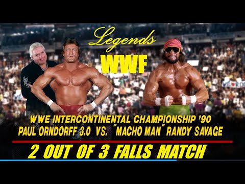 Paul Orndorff vs. Randy Savage - WWE Intercontinental Championship Match