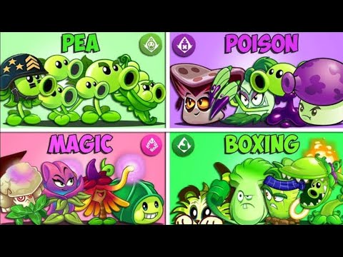 PvZ2 I Random 20 Team Plants Mint Battlez Who Will WIn ~. Plant VS Plant