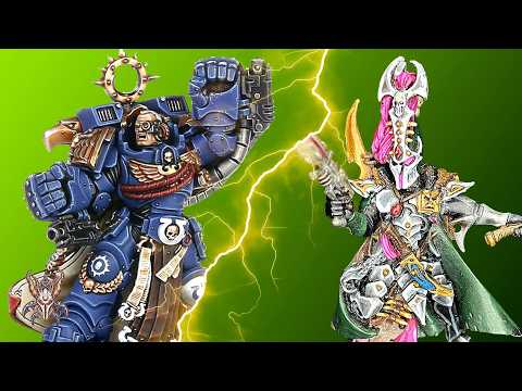 Ultramarine Vanguard List Tech! Drukhari vs Space Marines; Warhammer 40k Battle Report | Skaredcast