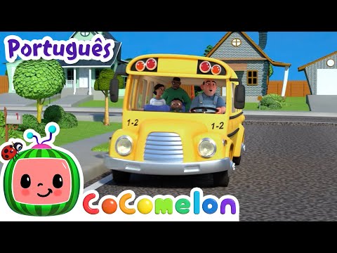 As rodas do ônibus versão 4 | Músicas Infantis e Desenhos Animados em Português | CoComelon!