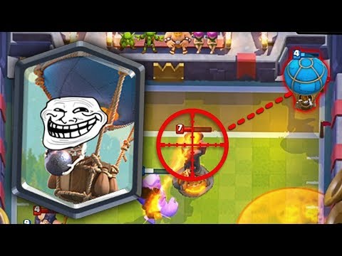 Balão Troll | Momentos Mais Engraçados | Clash Royale #21
