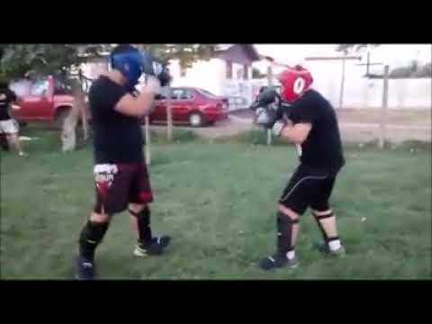 Sparring con el instructor Franco López Team Viper
