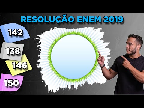 ⚫ Question 142 - Blue Notebook | Plane Geometry | MATHEMATICS ENEM 2019