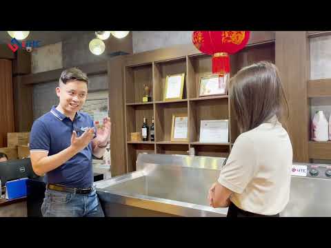 Rửa bát đa vật dụng nhà bếp bằng sóng siêu âm với máy rửa bát UTC 