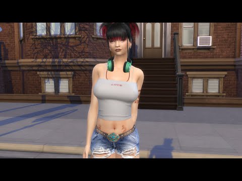 sims game premium cc download girl Chelsea Liang by Bonita100 Game Video Preview